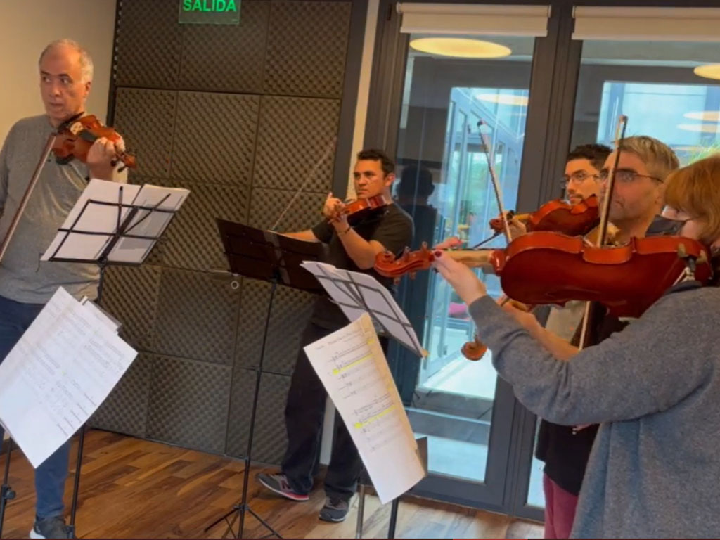 Concierto de estudiantes de violin